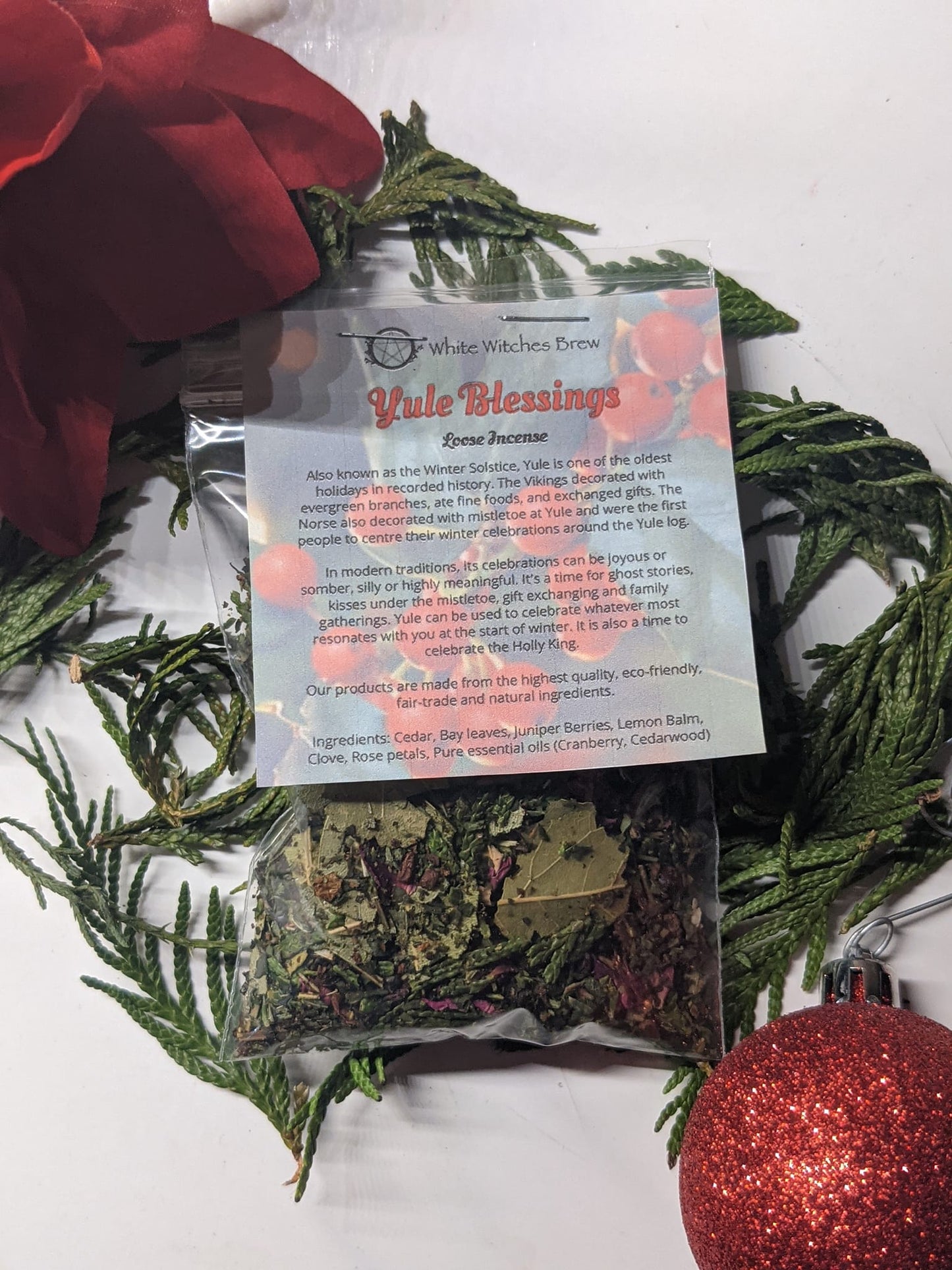 Yule Blessings Loose Incense