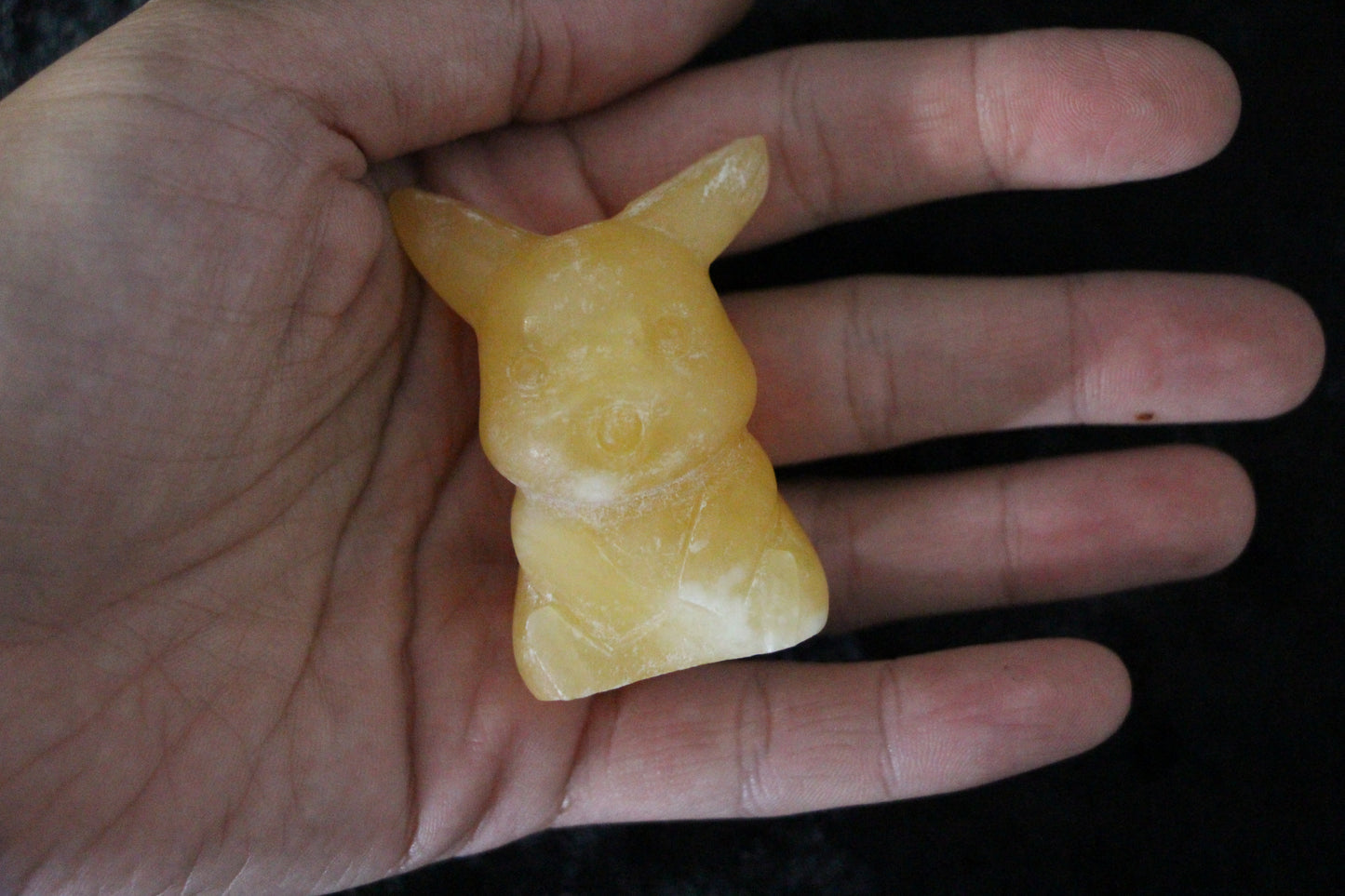 Orange Calcite Pikachu
