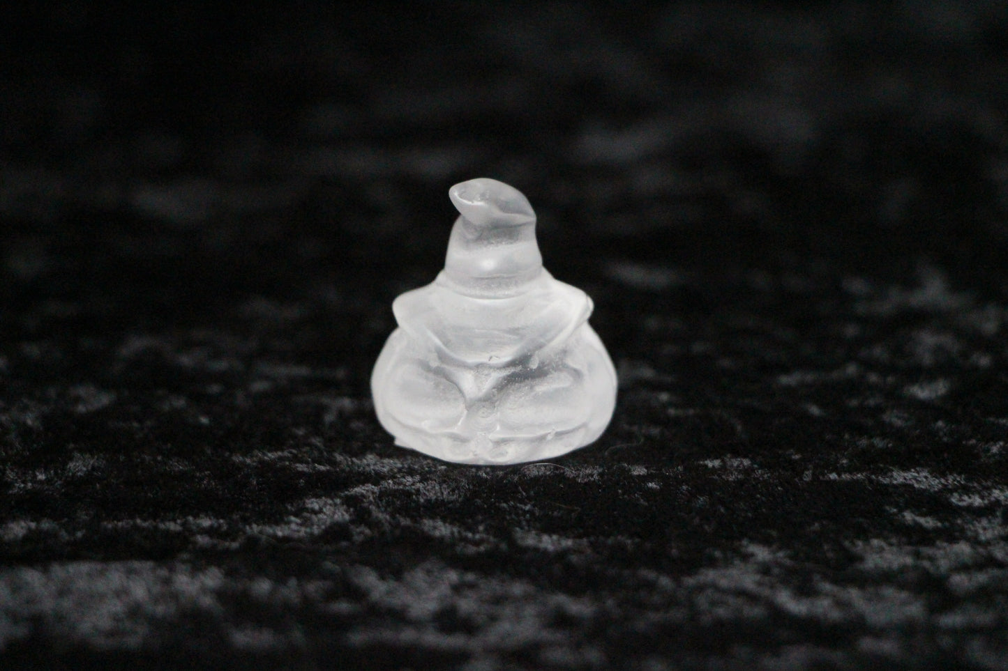 Mini Pumpkins with Witch Hats