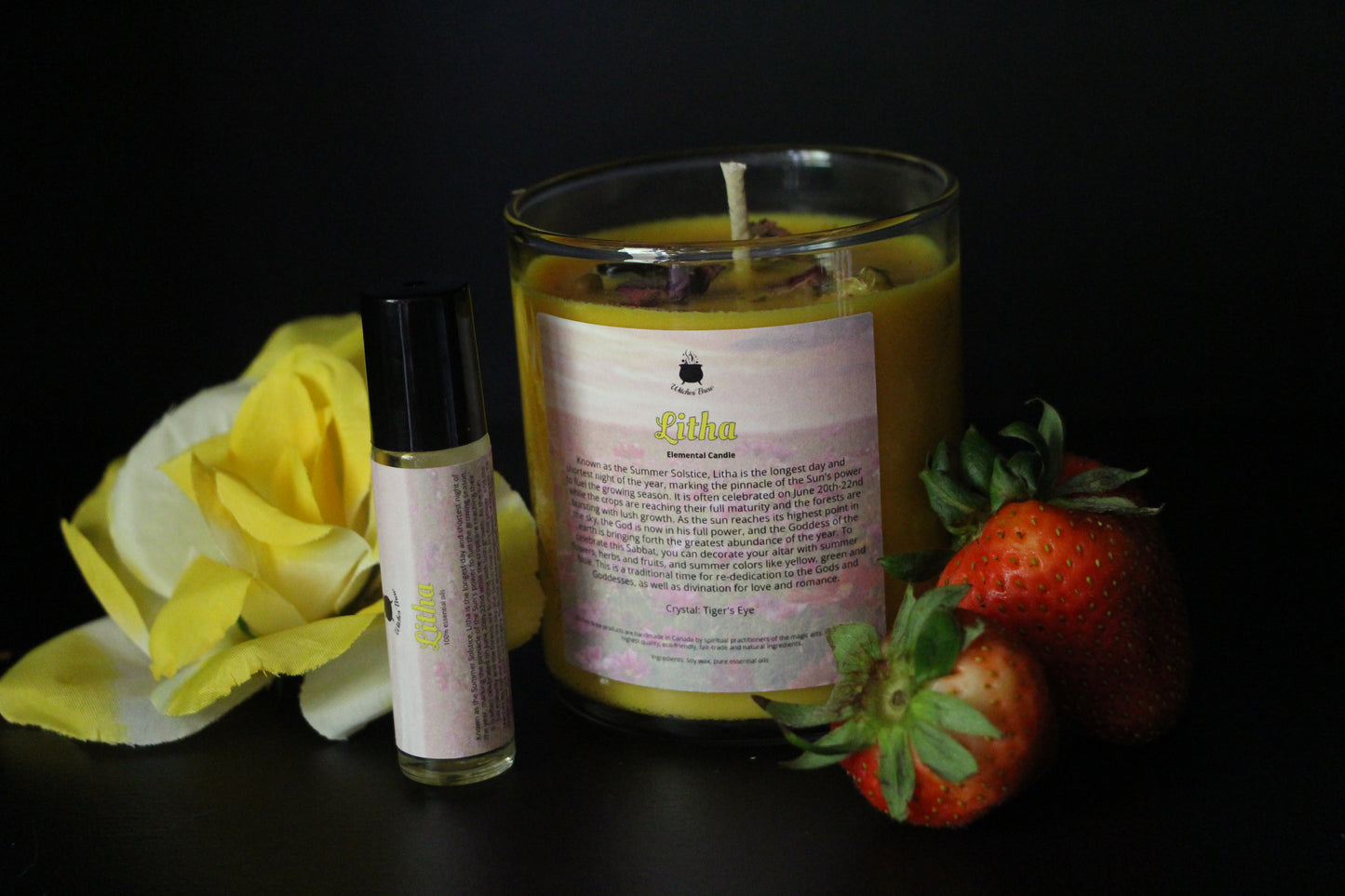 Litha Candle