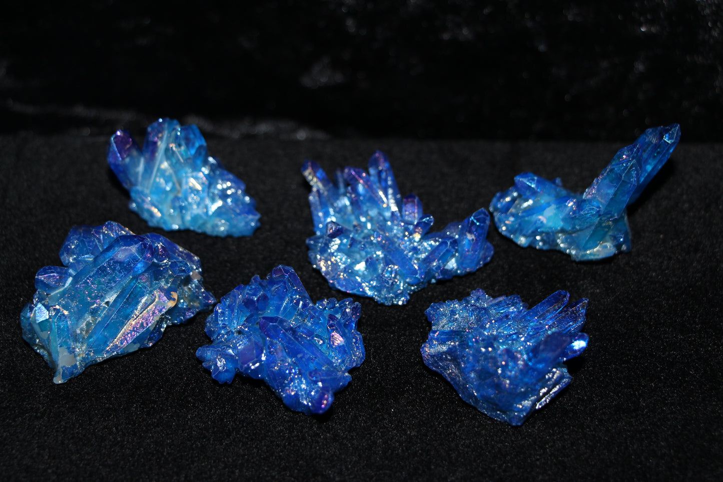 Blue Aura Quartz Raw Pieces