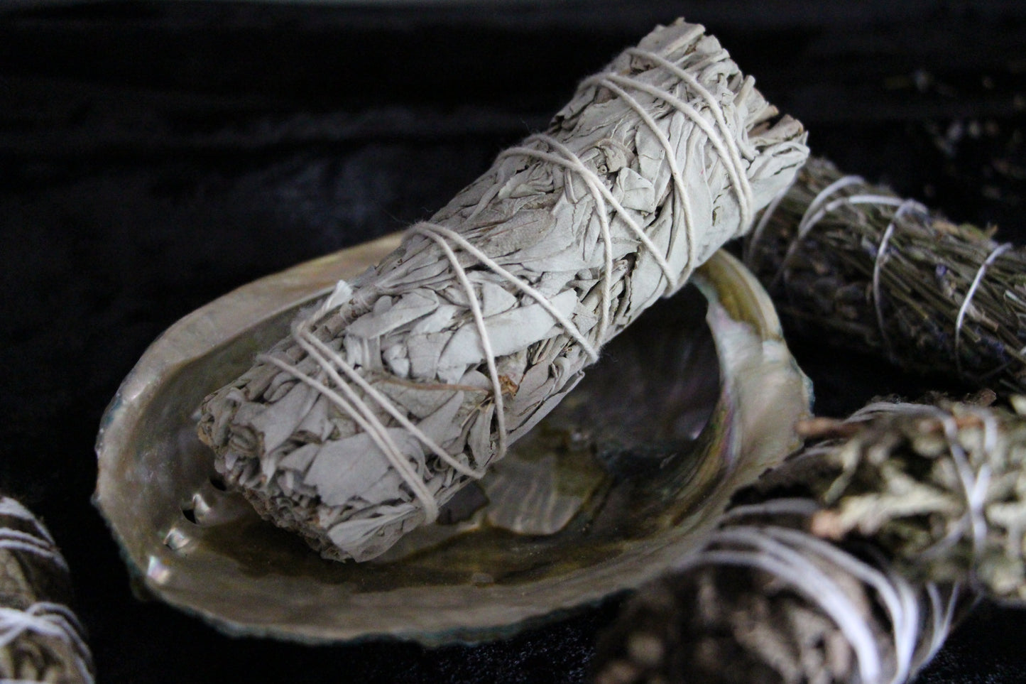 White Sage Smudge Sticks 4"