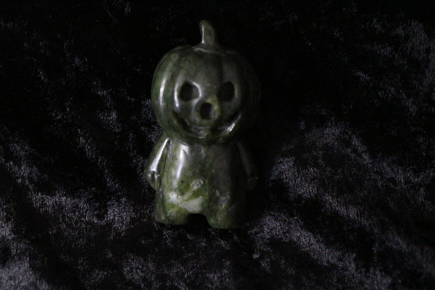 Jade Pumpkin Head Person