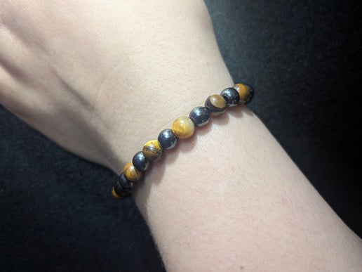 6mm Beaded Crystal Bracelets (mixed patterned)